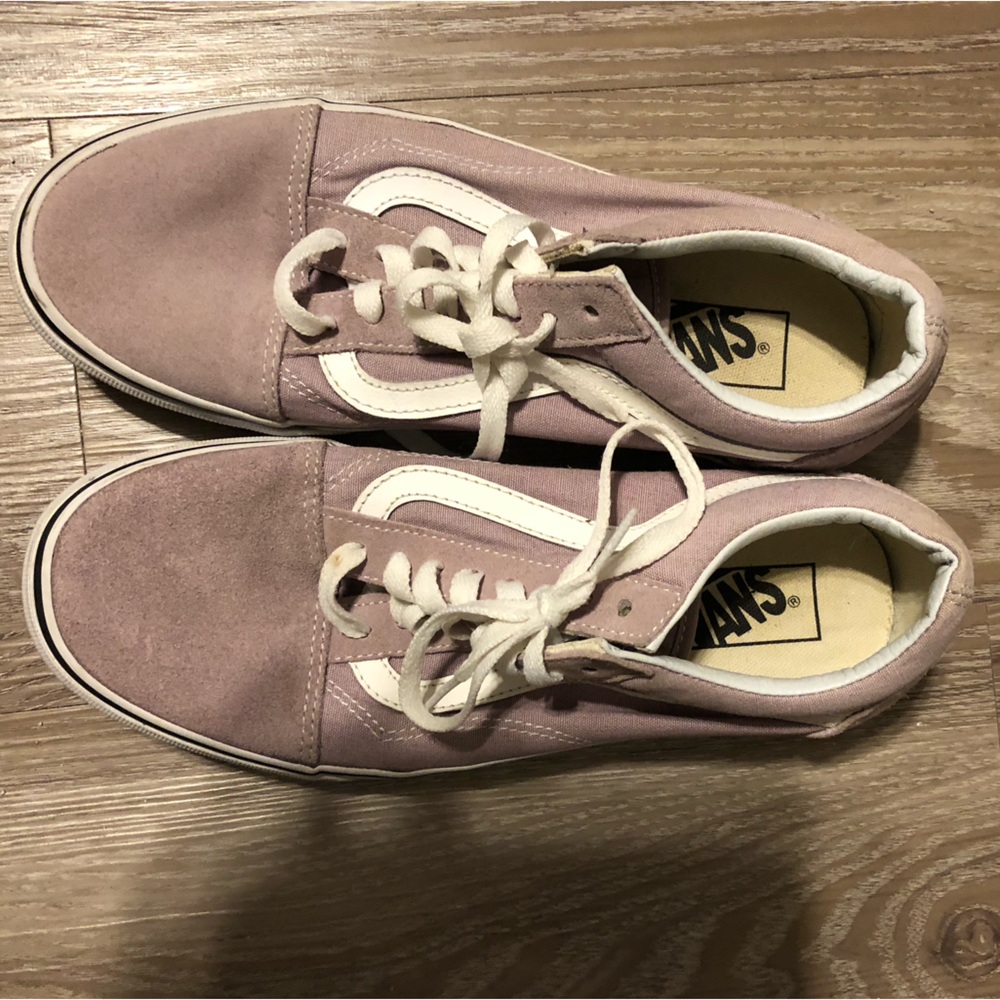 Vans Old Skool Lavender/Lilac/Purple Sneakers Canvas/Suede, Women’s Size 8.5